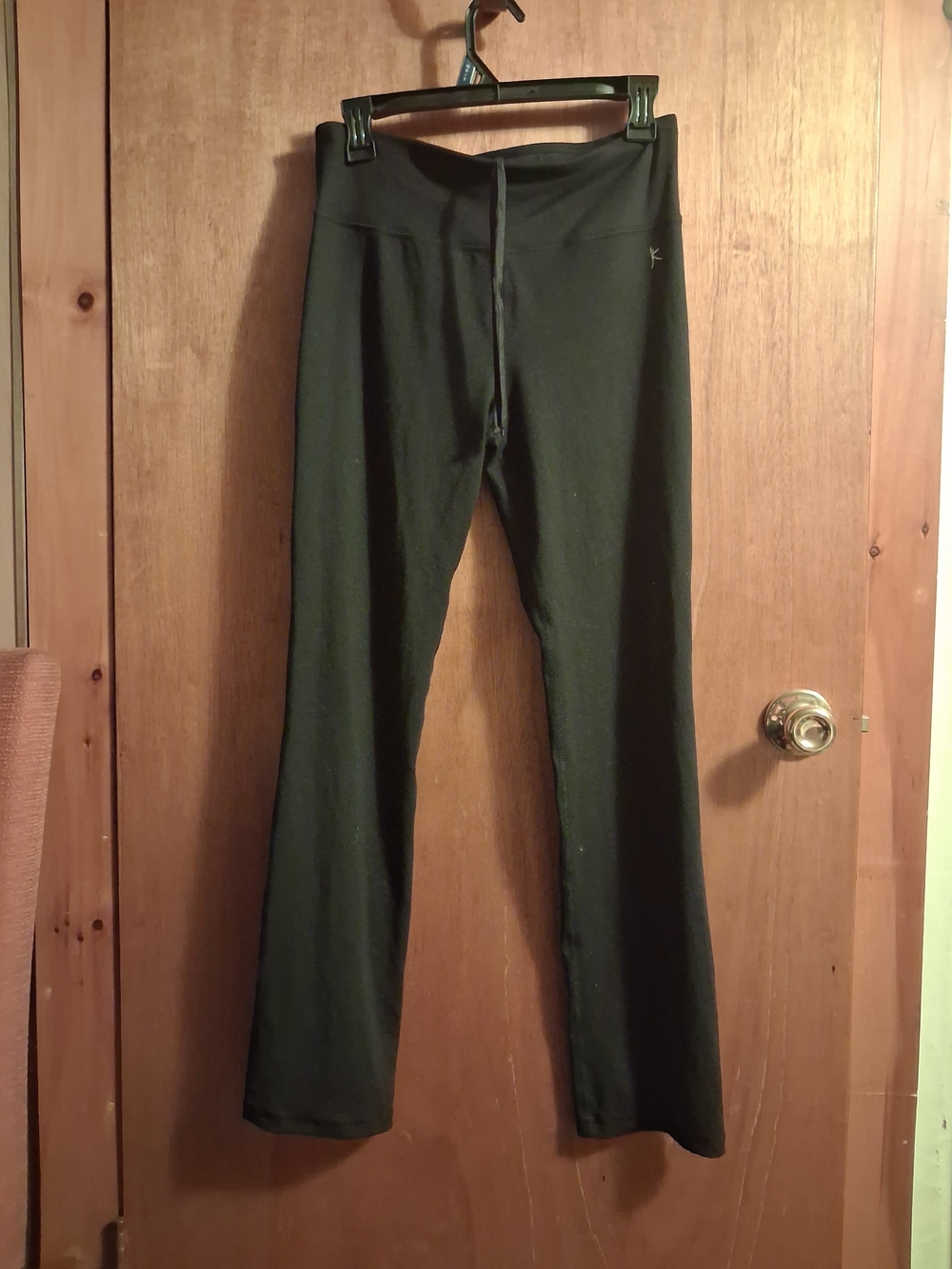 Danskin Black Boot-Cut Active Pants